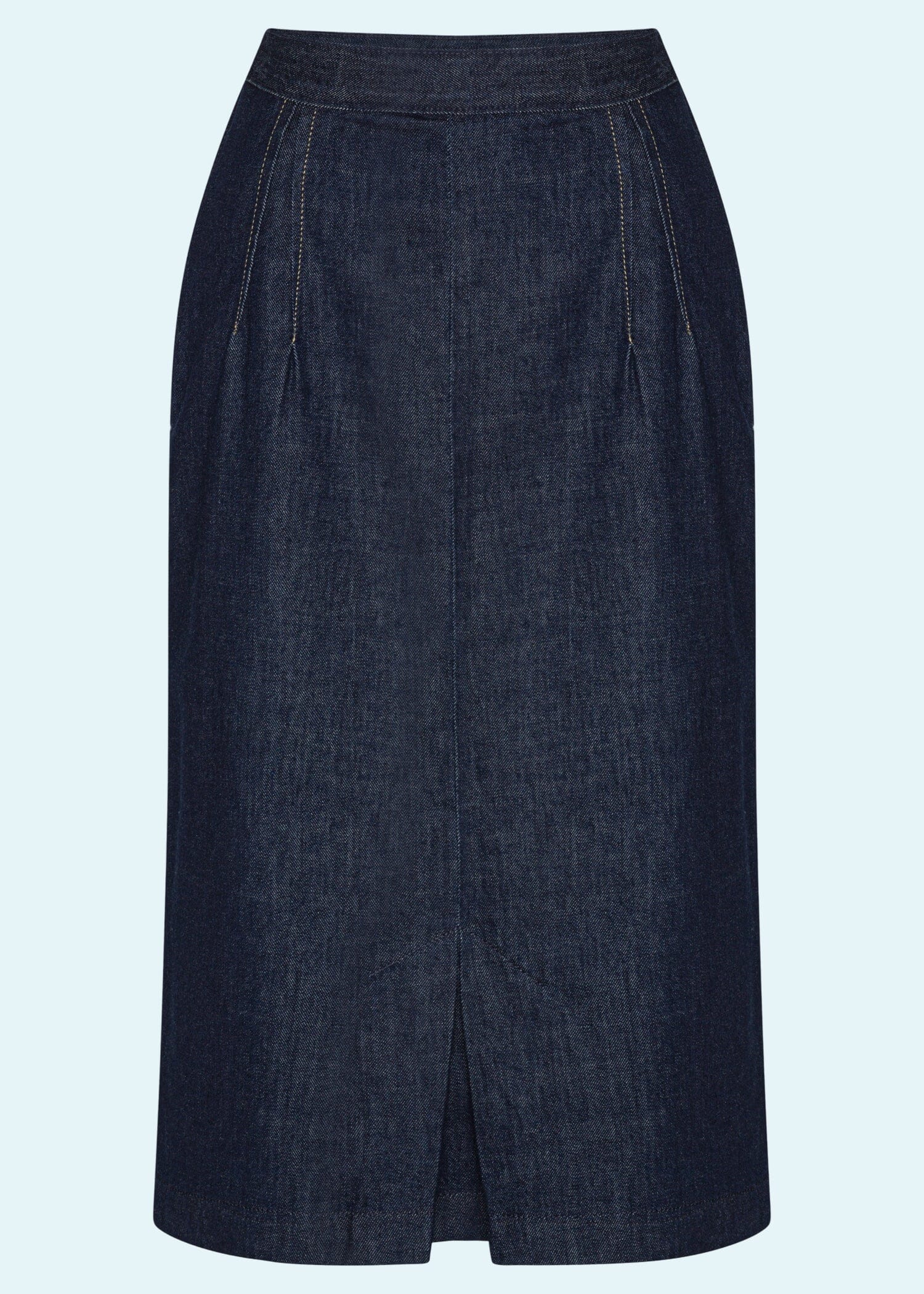 1950'er stils denim pencilnederdel pencil nederdel Freddies Of Pinewood