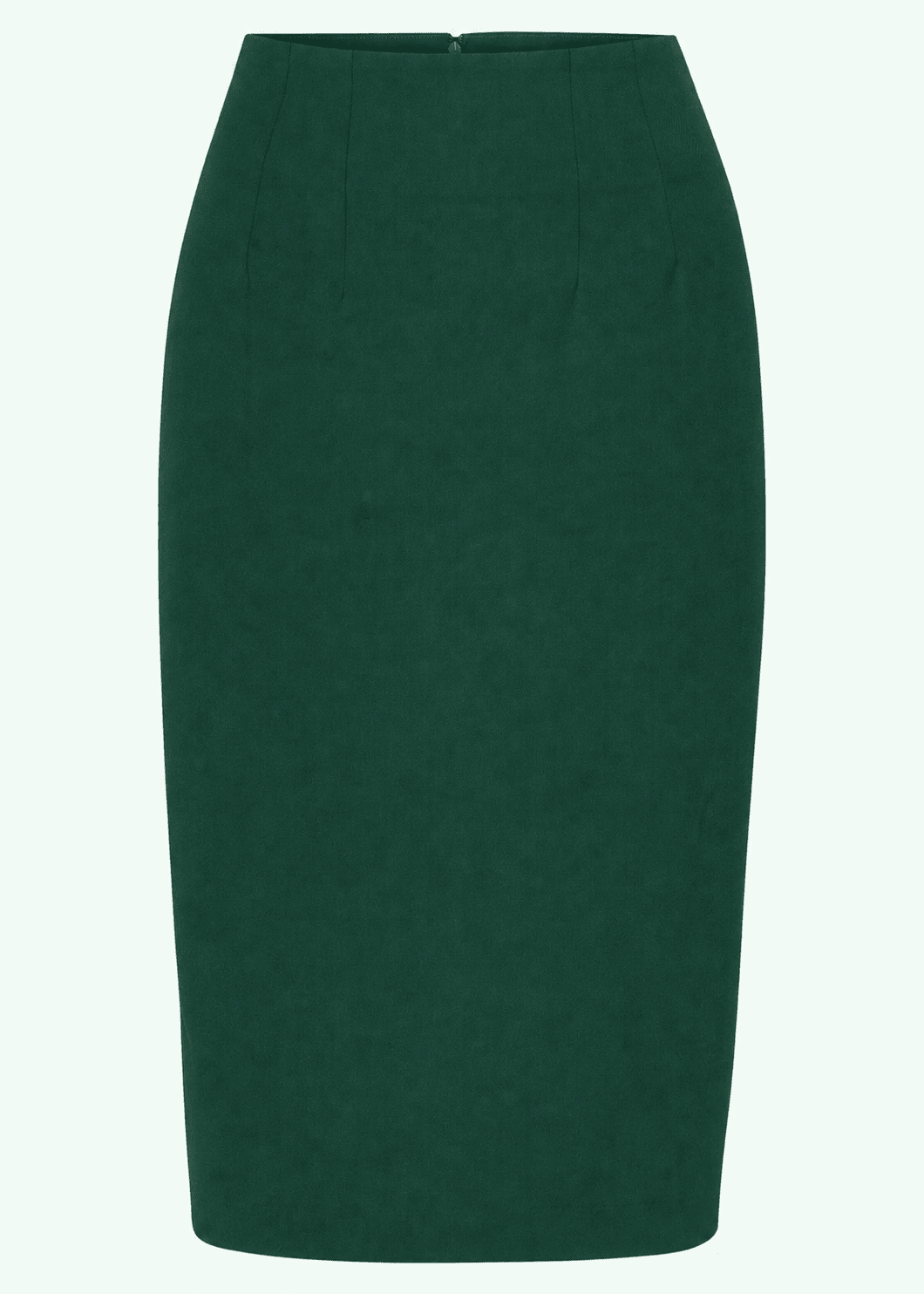1950'er stils pencil nederdel - mørk grøn pencil nederdel Daisy Dapper