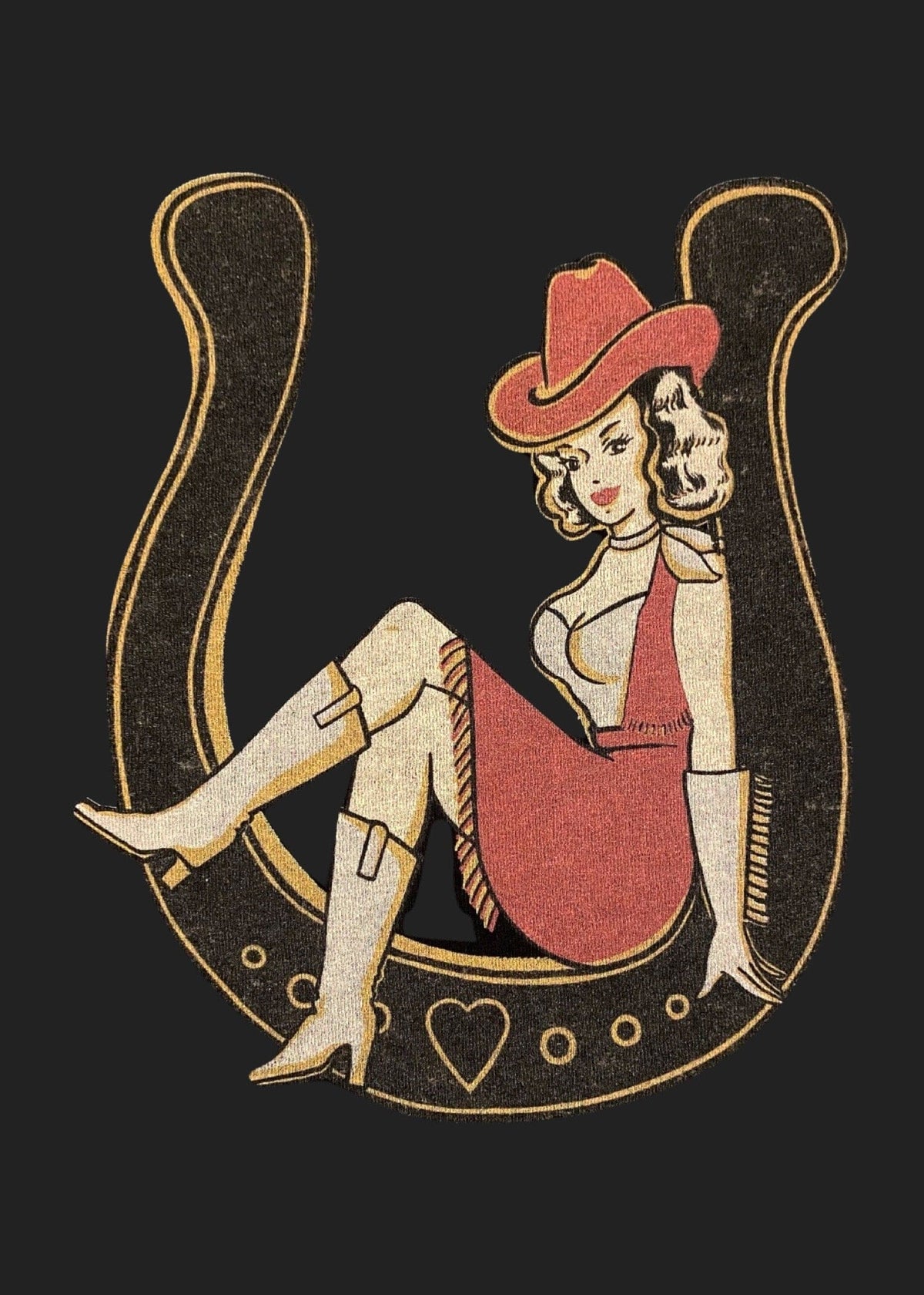 Retro T-shirt Lady Luck from Mischief Made