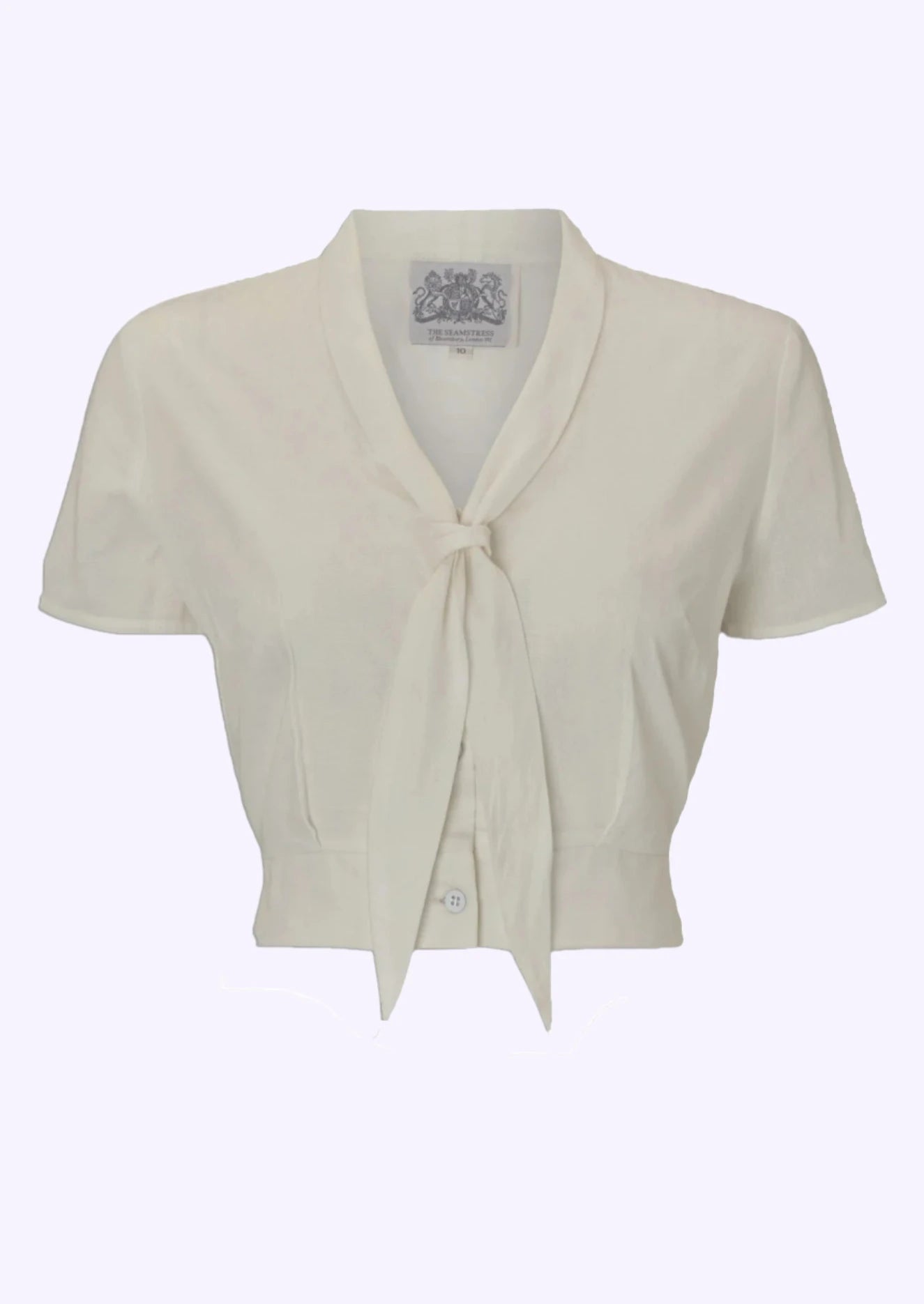 Bonnie 'sailor style' shirt - cream