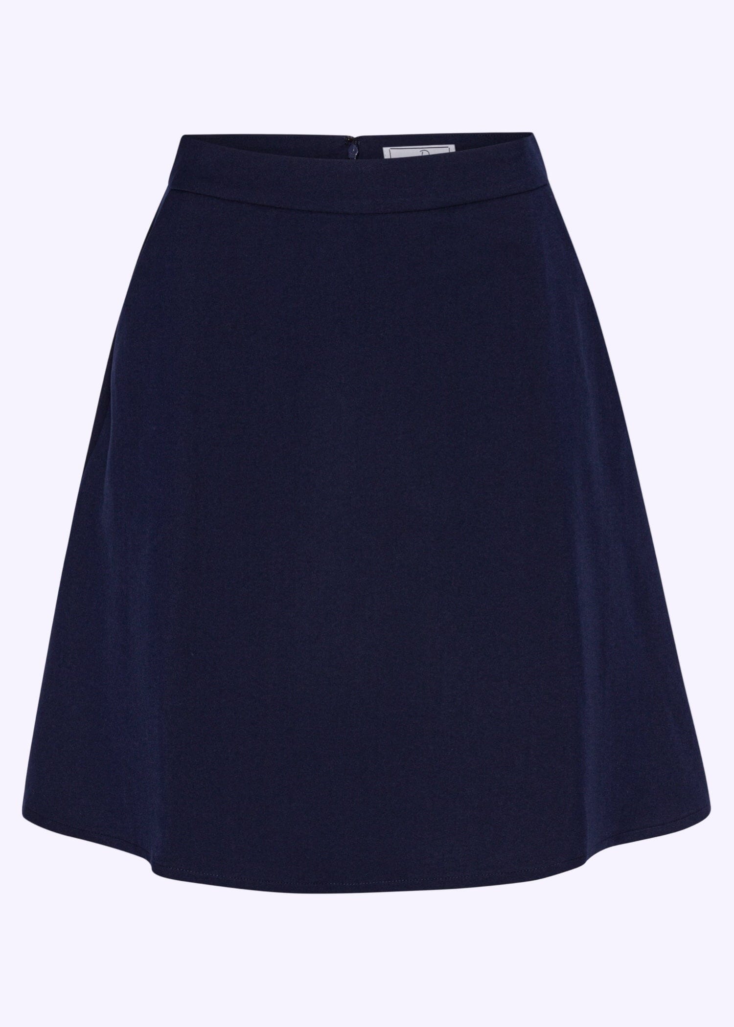 A-line nederdel i navy blå Nederdel Daisy Dapper