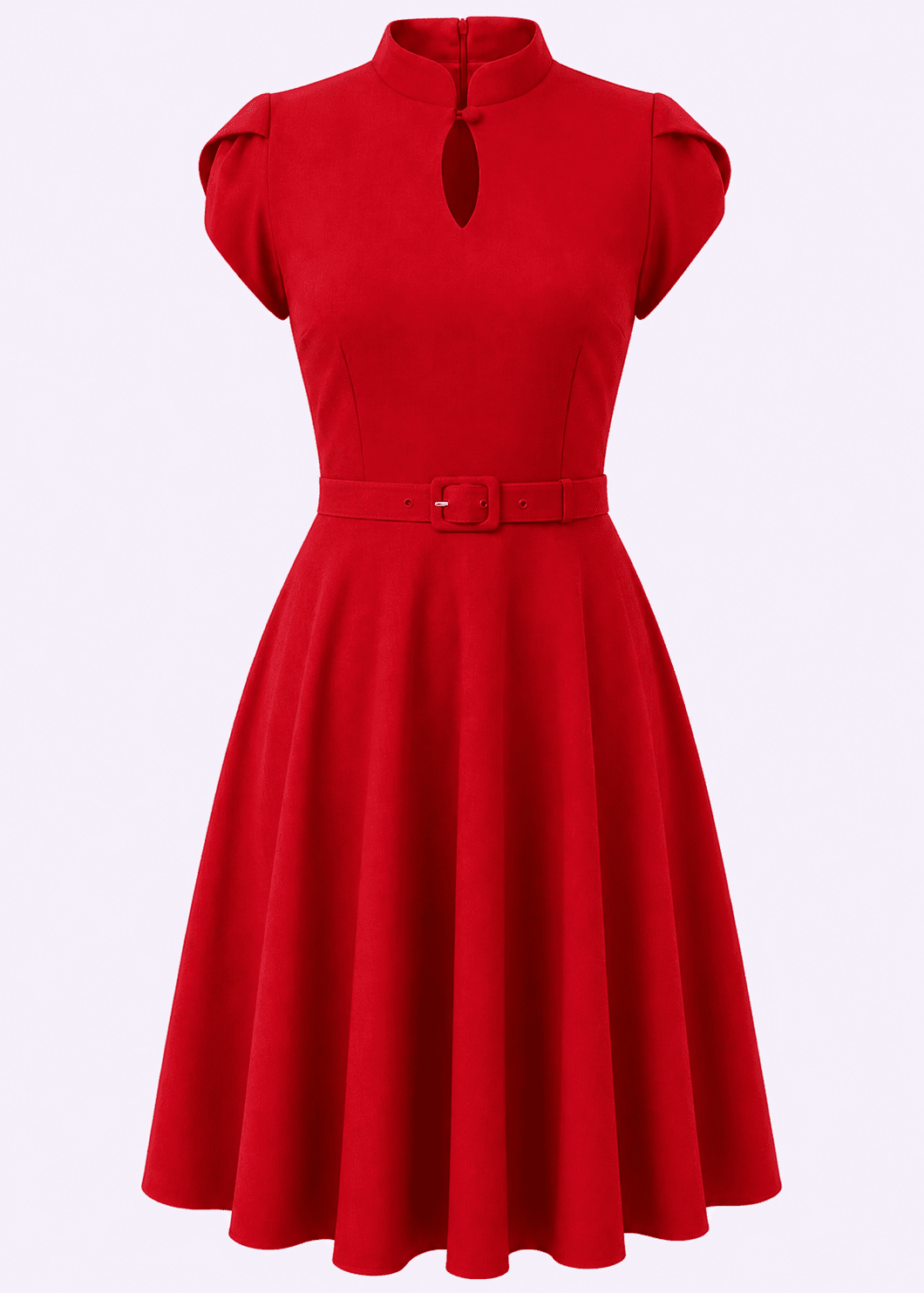Anna May red vintage dress by Daisy Dapper