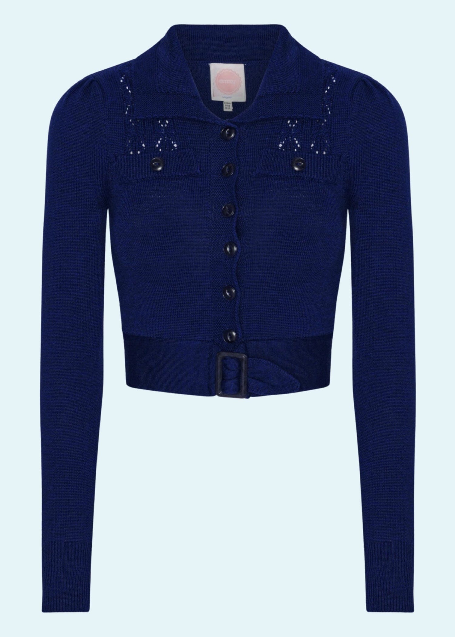 Catch me if you can- cardigan i navy tøj Emmy Design