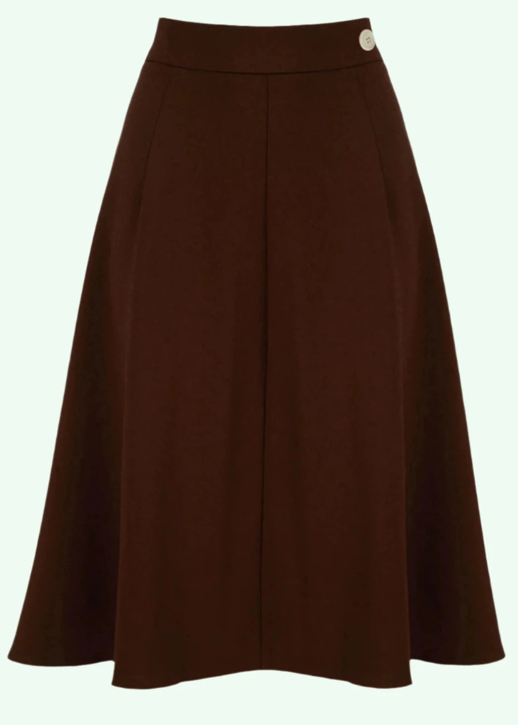 Classic A-line nederdel i brun aline nederdel Weekend Doll