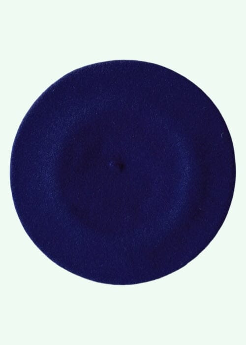 Diefenthal 1905: Klassisk marineblå baret i uld Accessories Diefenthal