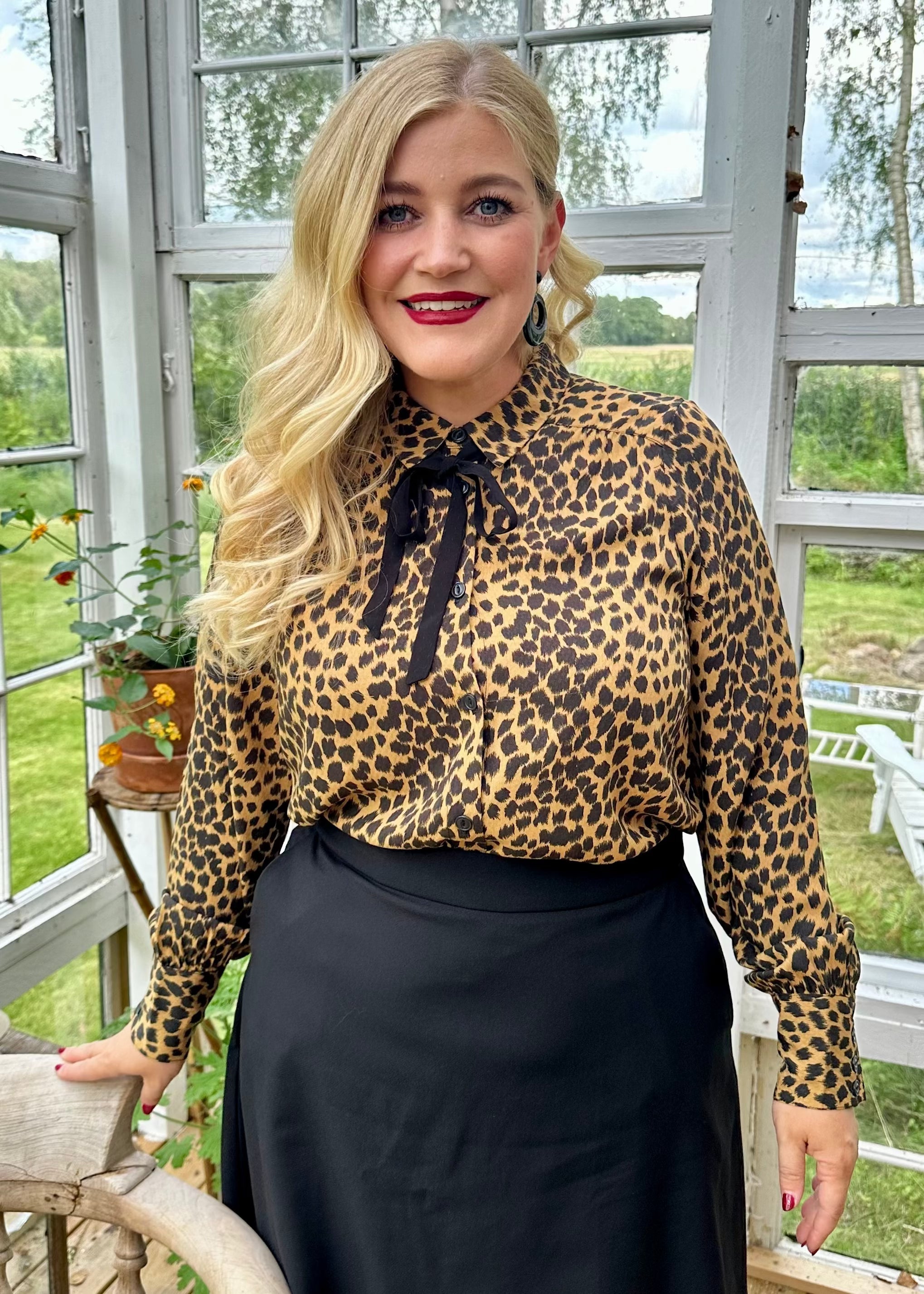 Ella Blouse Leopard King Louie