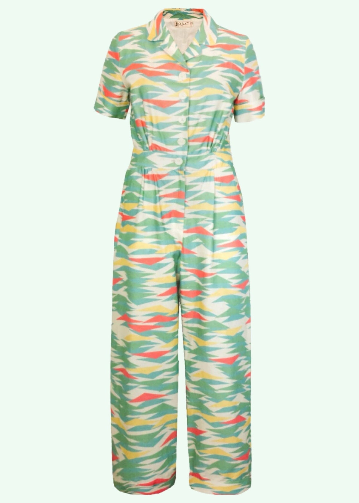 Francesca jumpsuit med multifarvet 'sails'-print buksedragt palava