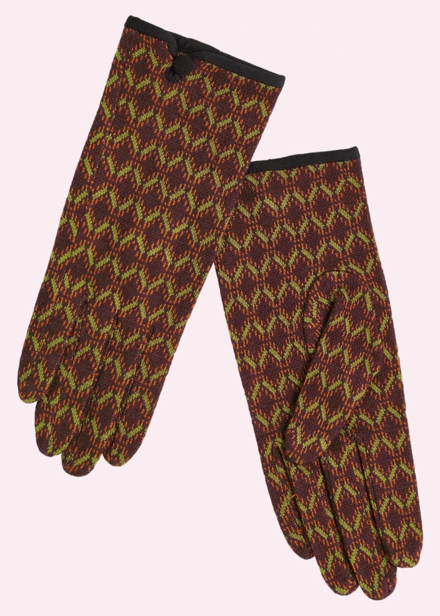 Gato handsker med fair-isle mønster Accessories King Louie