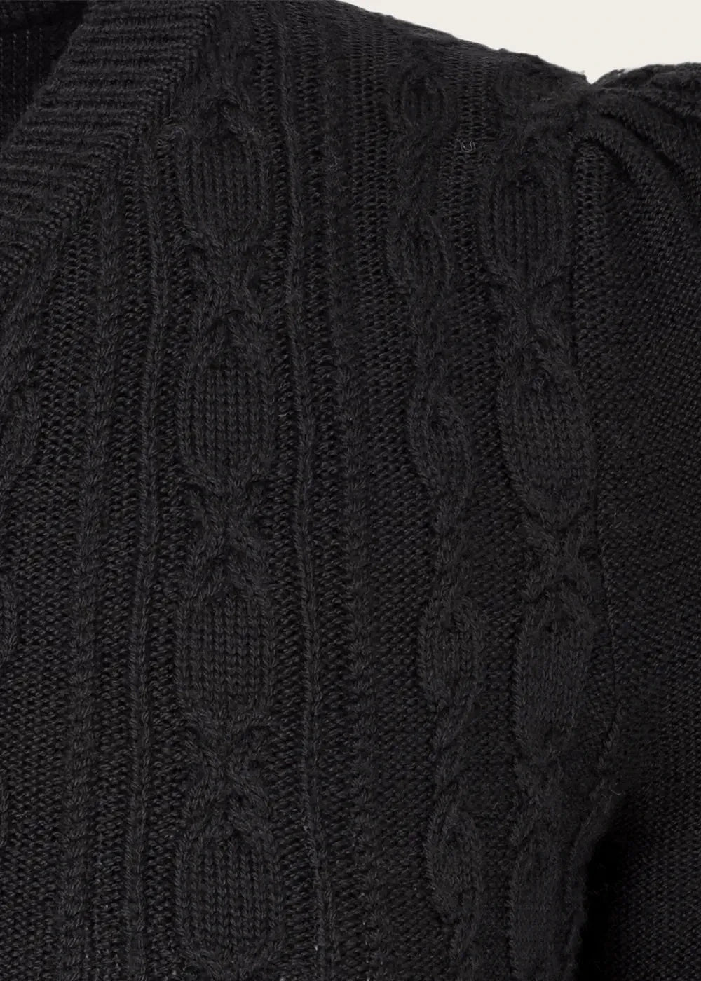 Ice Skater Cardigan - Black cardigan Emmy Design