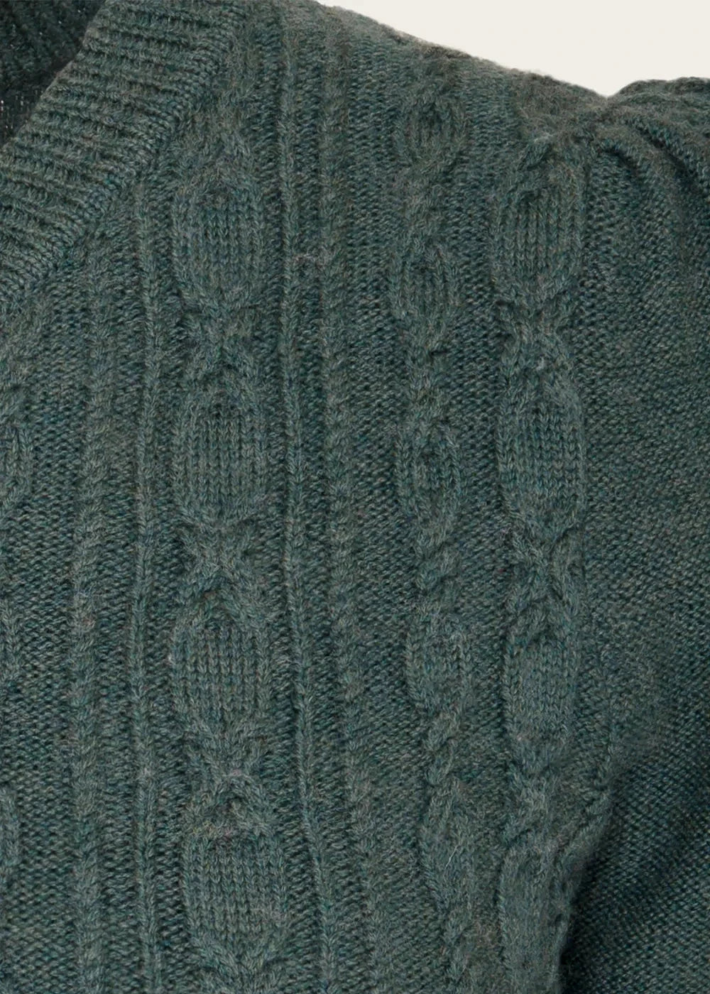 Ice Skater Cardigan - Sea Green cardigan Emmy Design