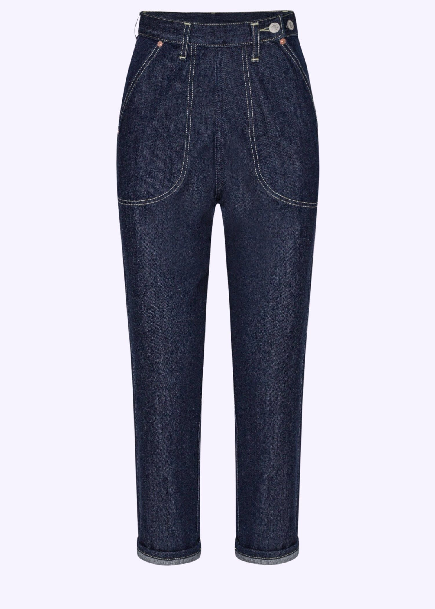 pedal pusher Pedal-Pusher jeans in high-waisted 50s look from Freddies of Pinewood