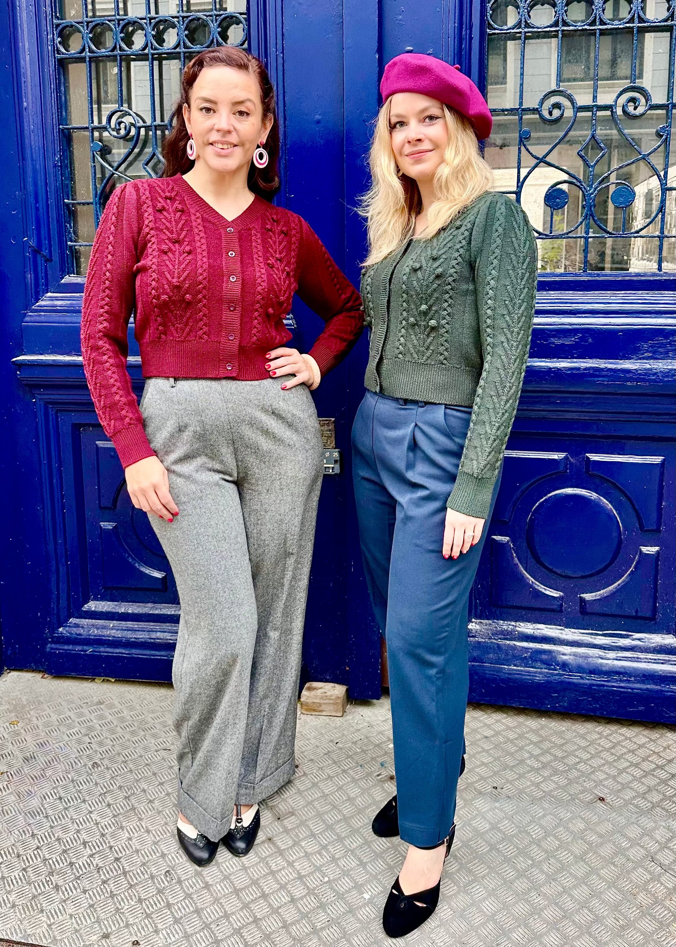 Judy cardigan - grøn cardigan Weekend Doll