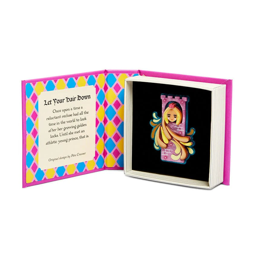 Let Your Hair Down Brooch Accessories Erstwilder