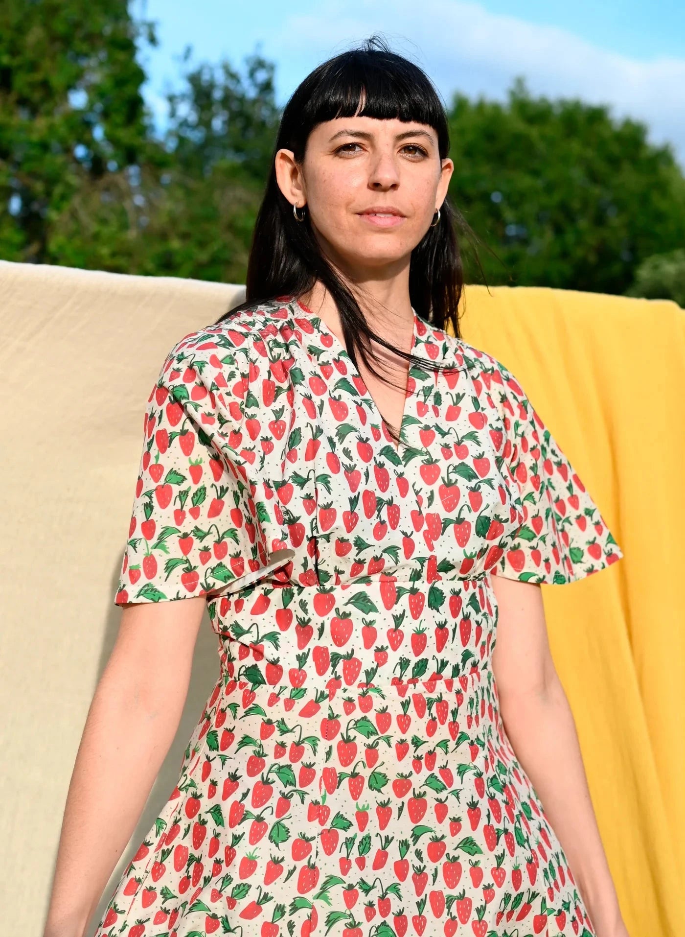Rita Kjole – Red Strawberries aline kjole Palava