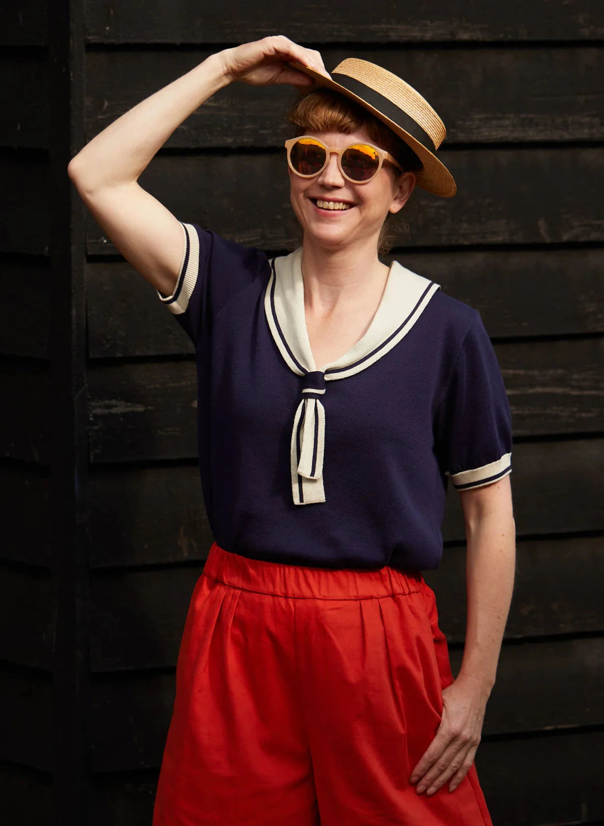Sailor strik top – Navy Strik Palava