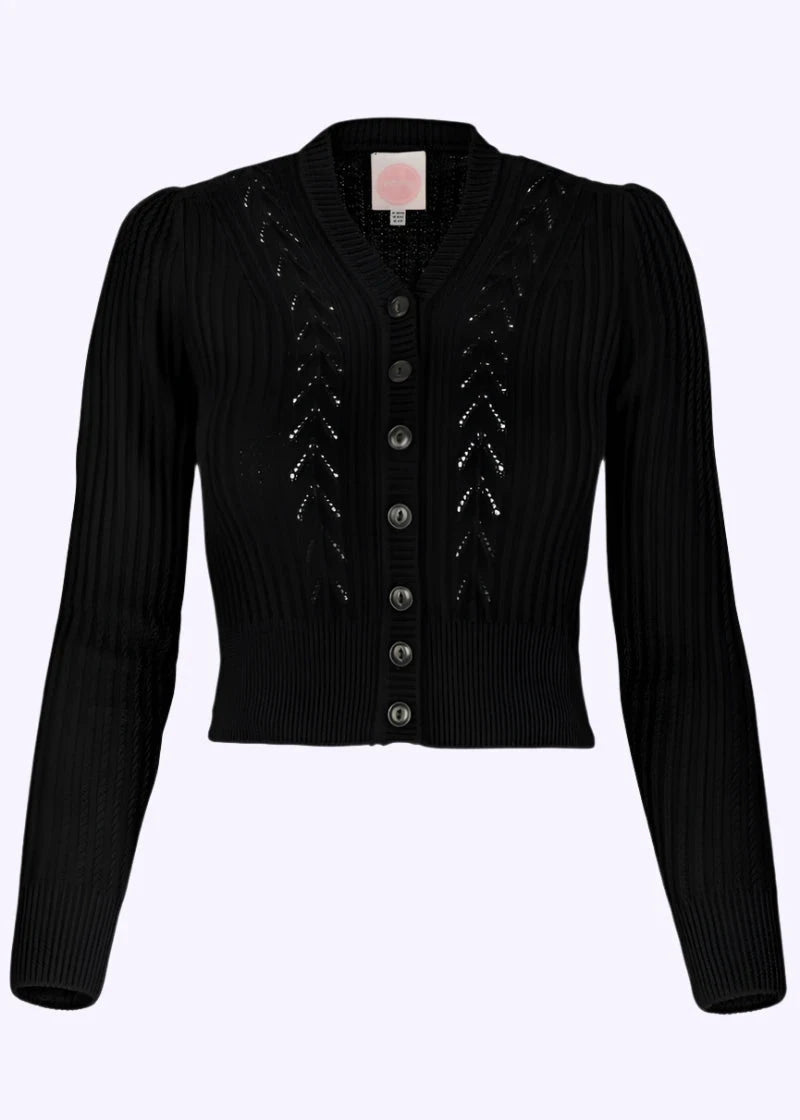 The Scandi Summer Cardi i sort cardigan Emmy Design