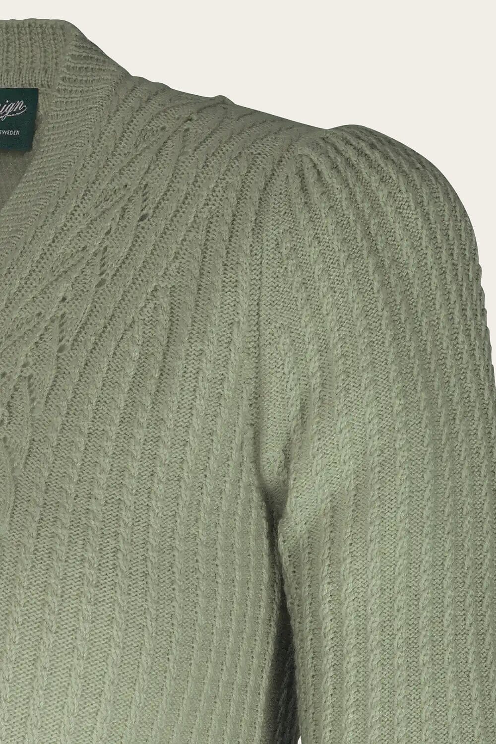 The Scandi Summer Cardi - Lys grøn cardigan Emmy Design