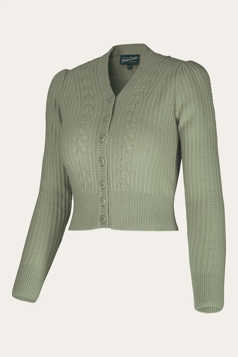 The Scandi Summer Cardi - Lys grøn cardigan Emmy Design