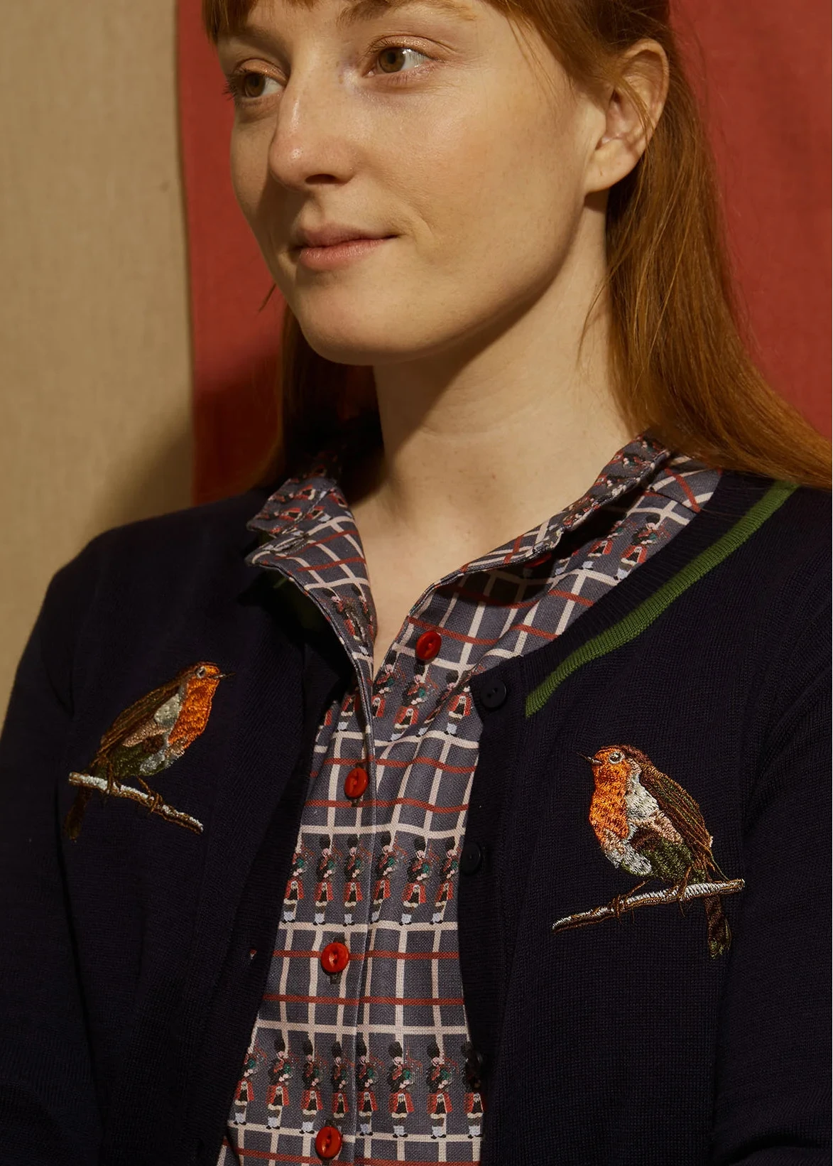 Vera Cardigan - Navy Robbins cardigan Palava