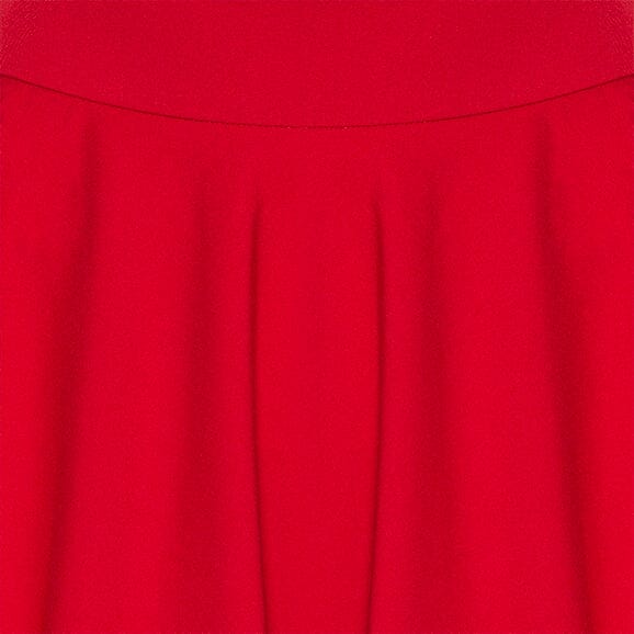 Daisy Dapper: 1950er stils swingnederdel i rød Daisy Dapper