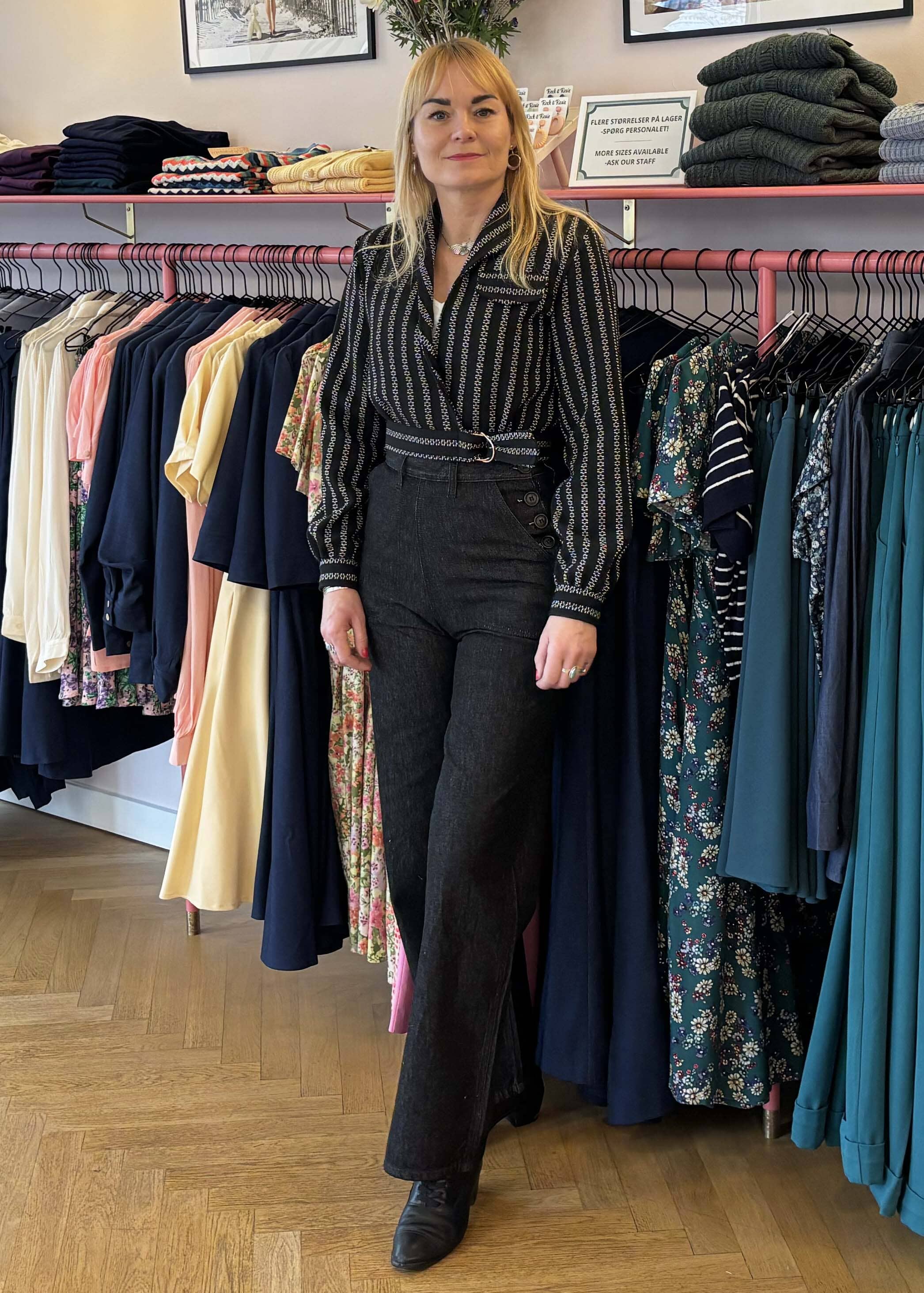 Freddies of Pinewood - Jeans og bluser i vintage stil