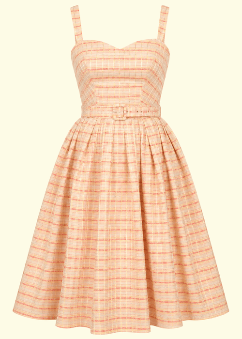 Alena-Sadie striped swing dress