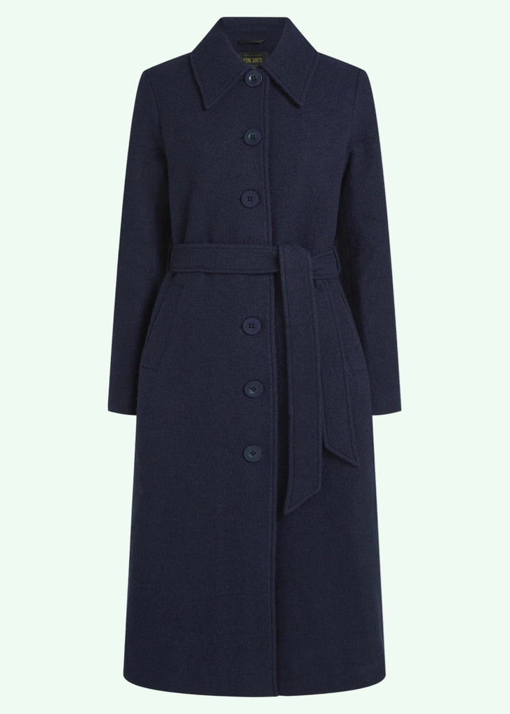 Arabella frakke i navy frakke King Louie 