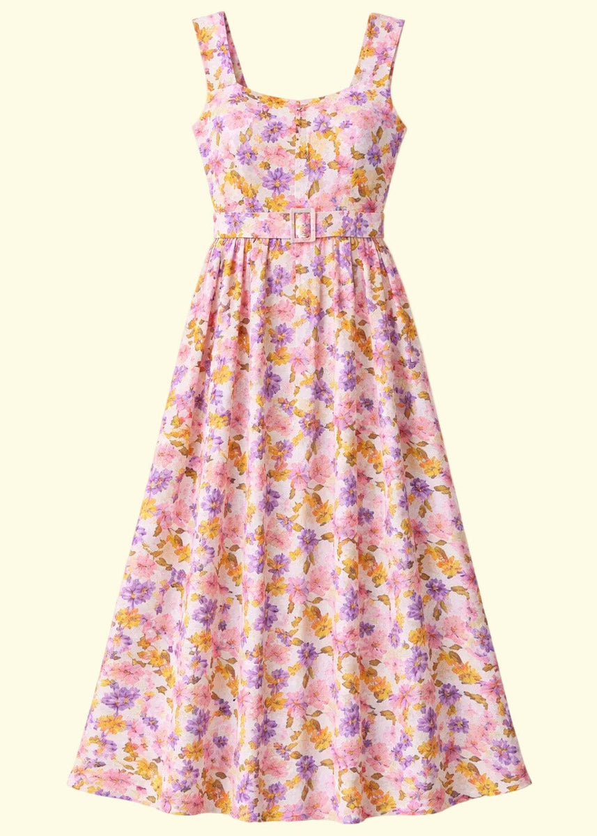 ashley maxi dress Ashley Pink Floral Formal Maxi Dress - US 2