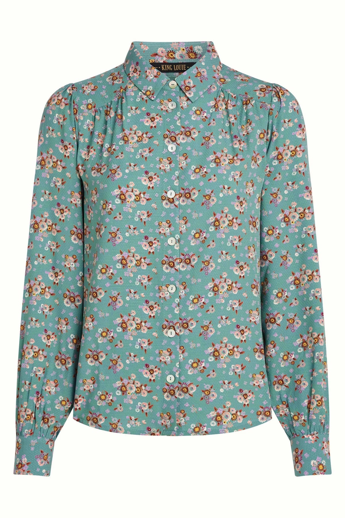 Carina Blouse Revel, Blomstret King Louie 
