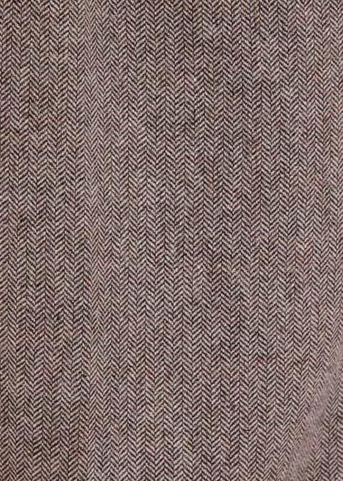 Classic vide bukser i brun uldblanding bukser Weekend Doll 