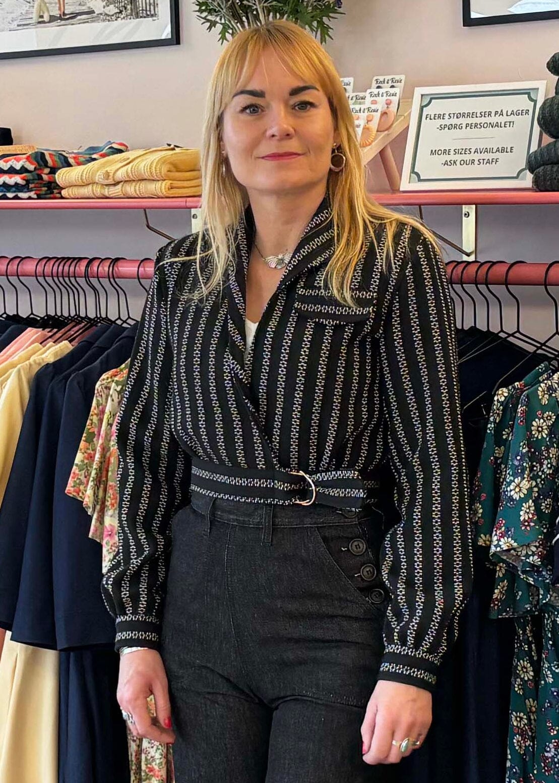 Freddies of Pinewood - Jeans og bluser i vintage stil
