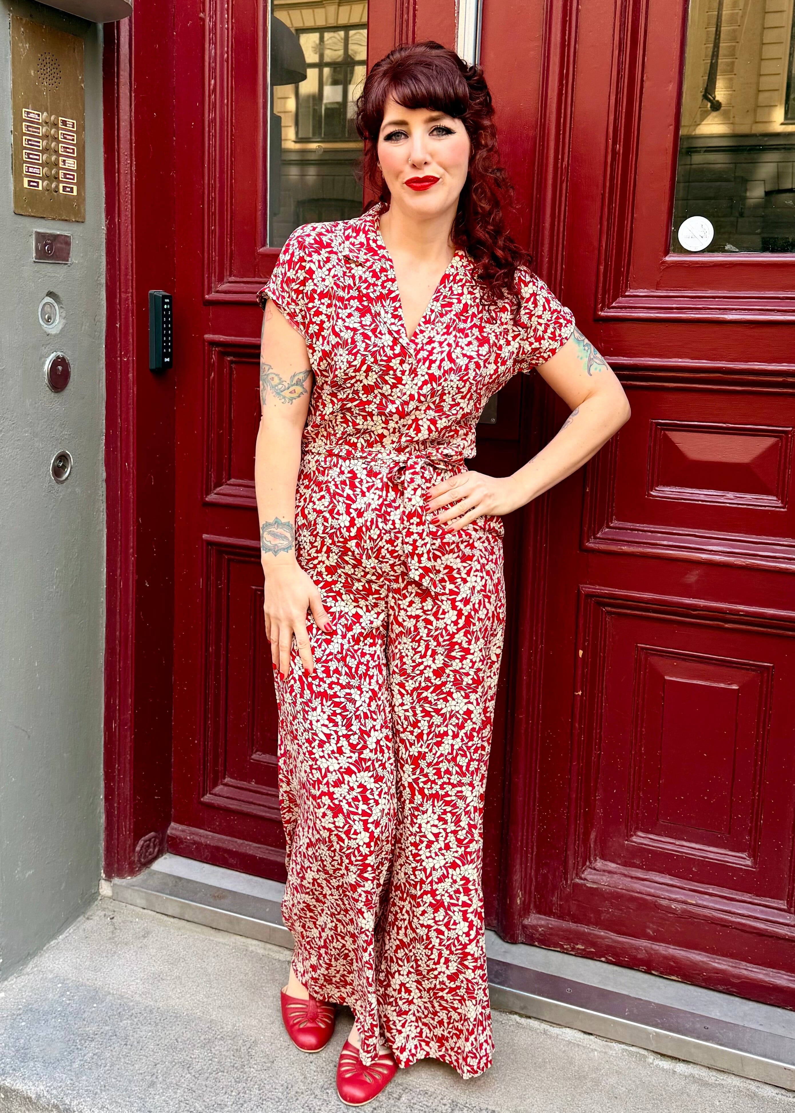 Daisy buksedragt i paradis print buksedragt King Louie 