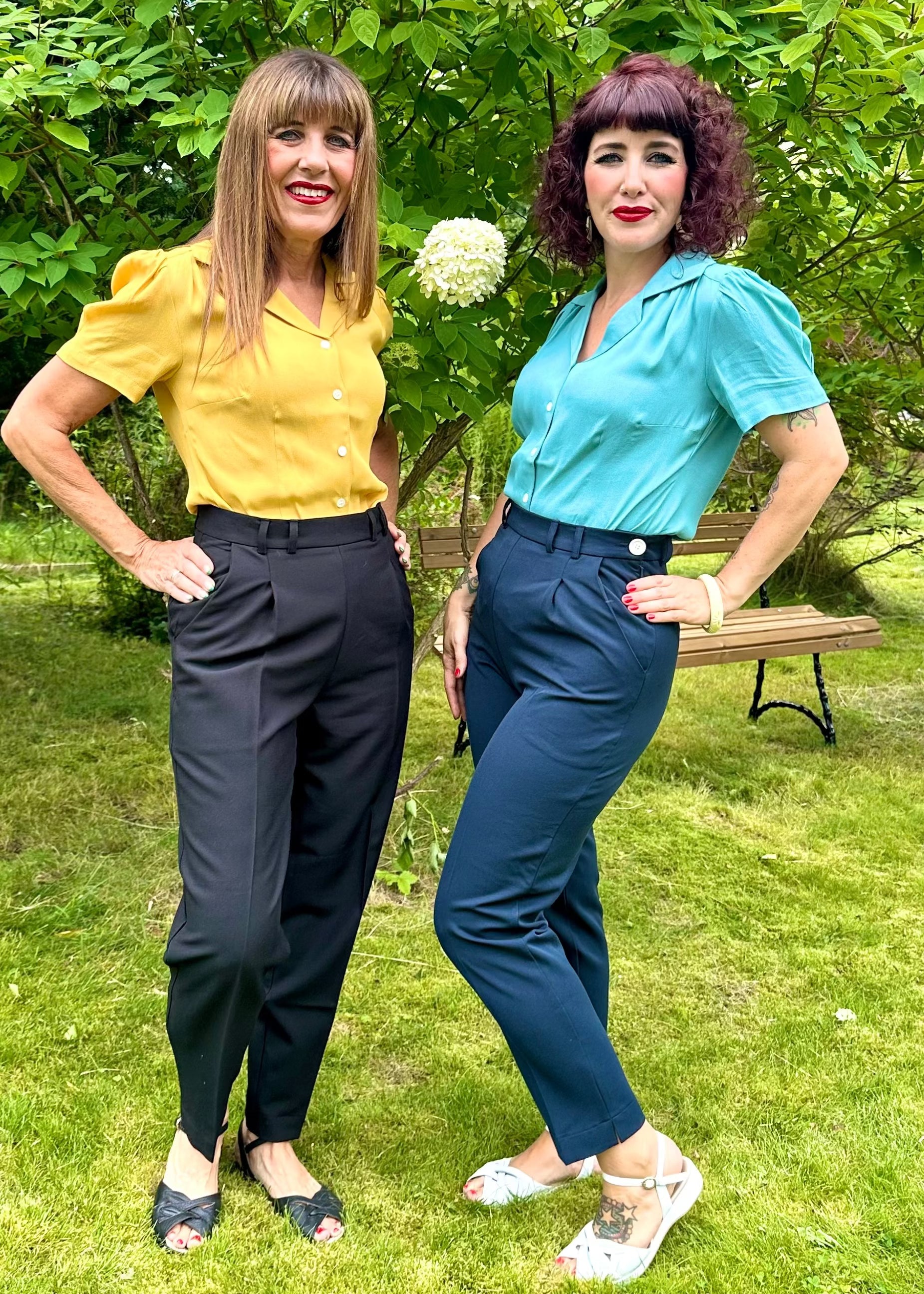 Gene kortærmet skjorte i mustard kortærmet skjorte Weekend Doll 