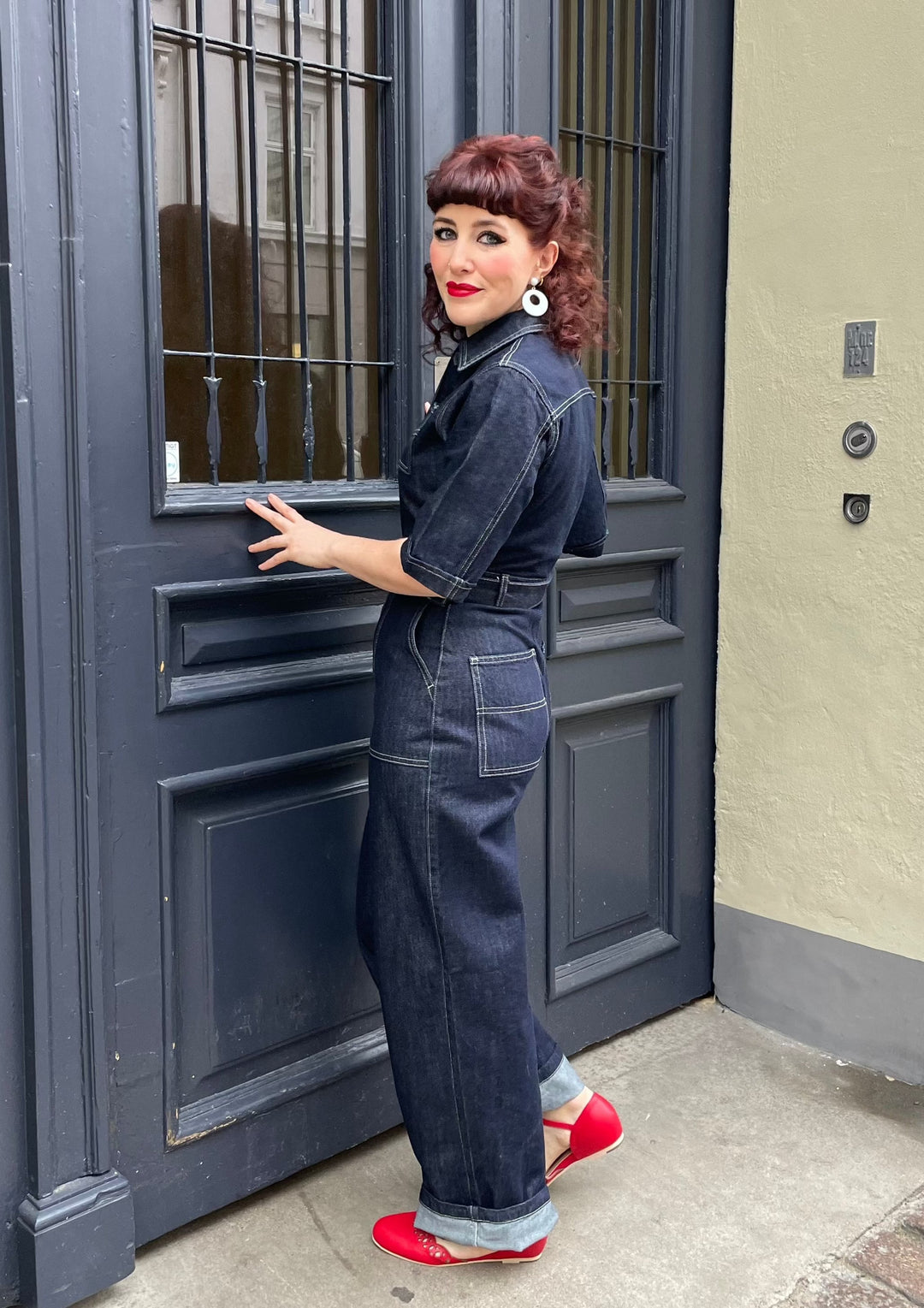 40s denim overalls