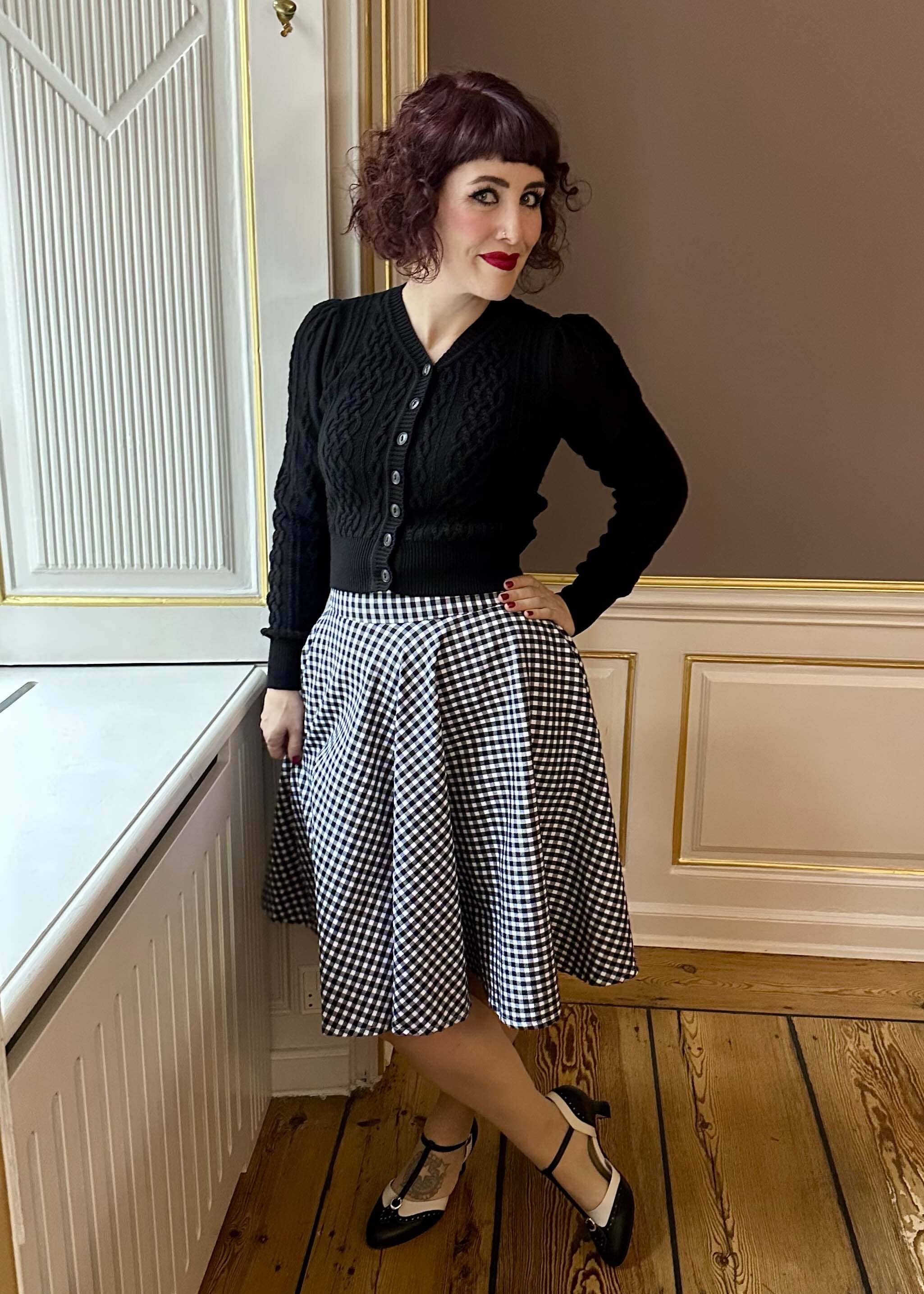 Ice Breaker Cardigan i sort cardigan Emmy Design 