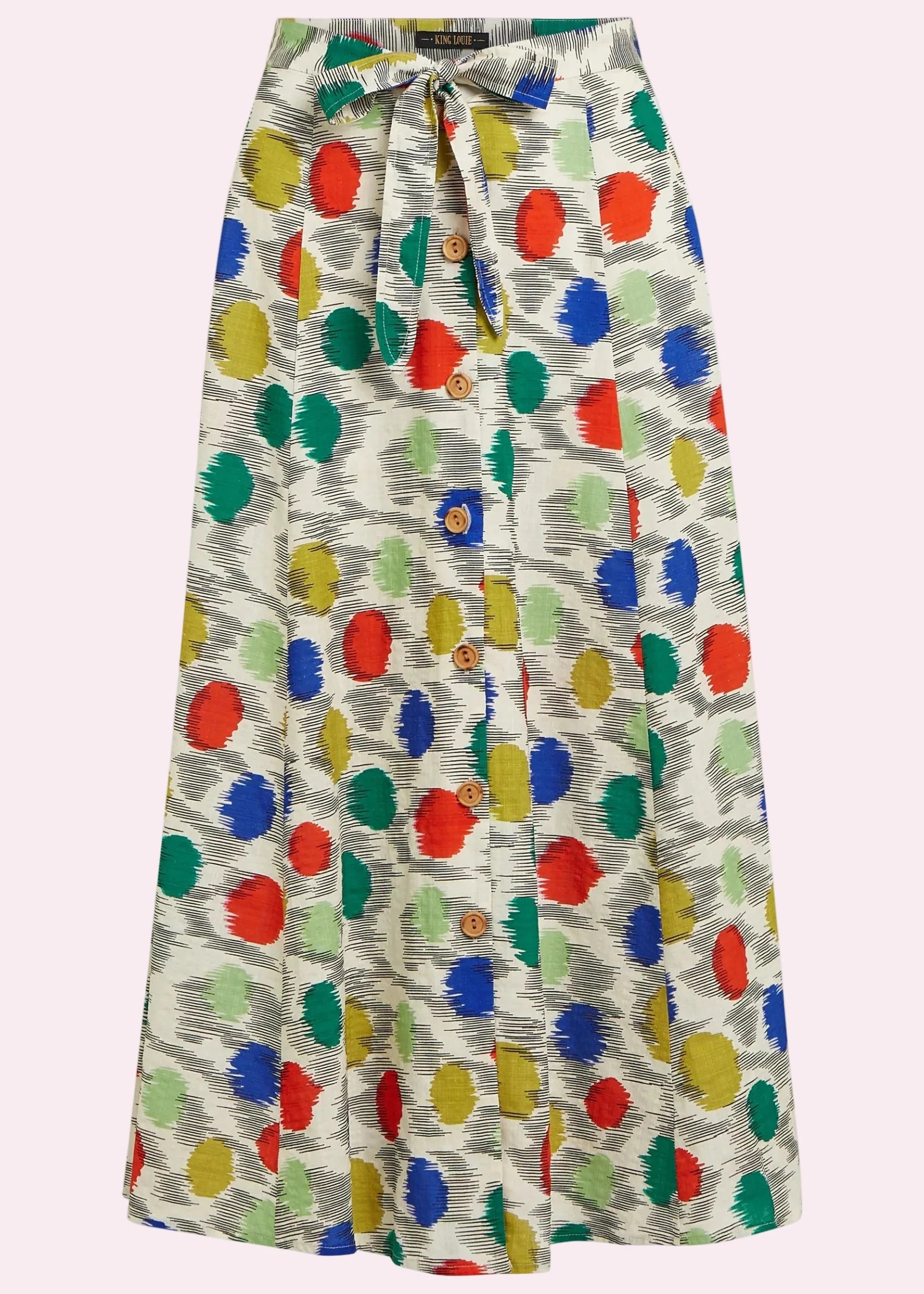 Judy Midi nederdel - Ice Cream midi nederdel King Louie 