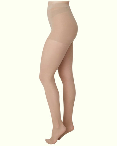 Moa control tights strømpebukser 20 den i sand Swedish Stockings 