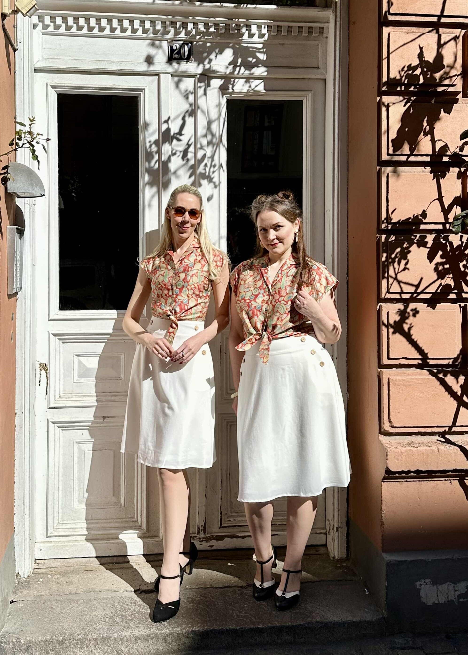 Peggy bindetop med konkylier og muslinger top Palava 