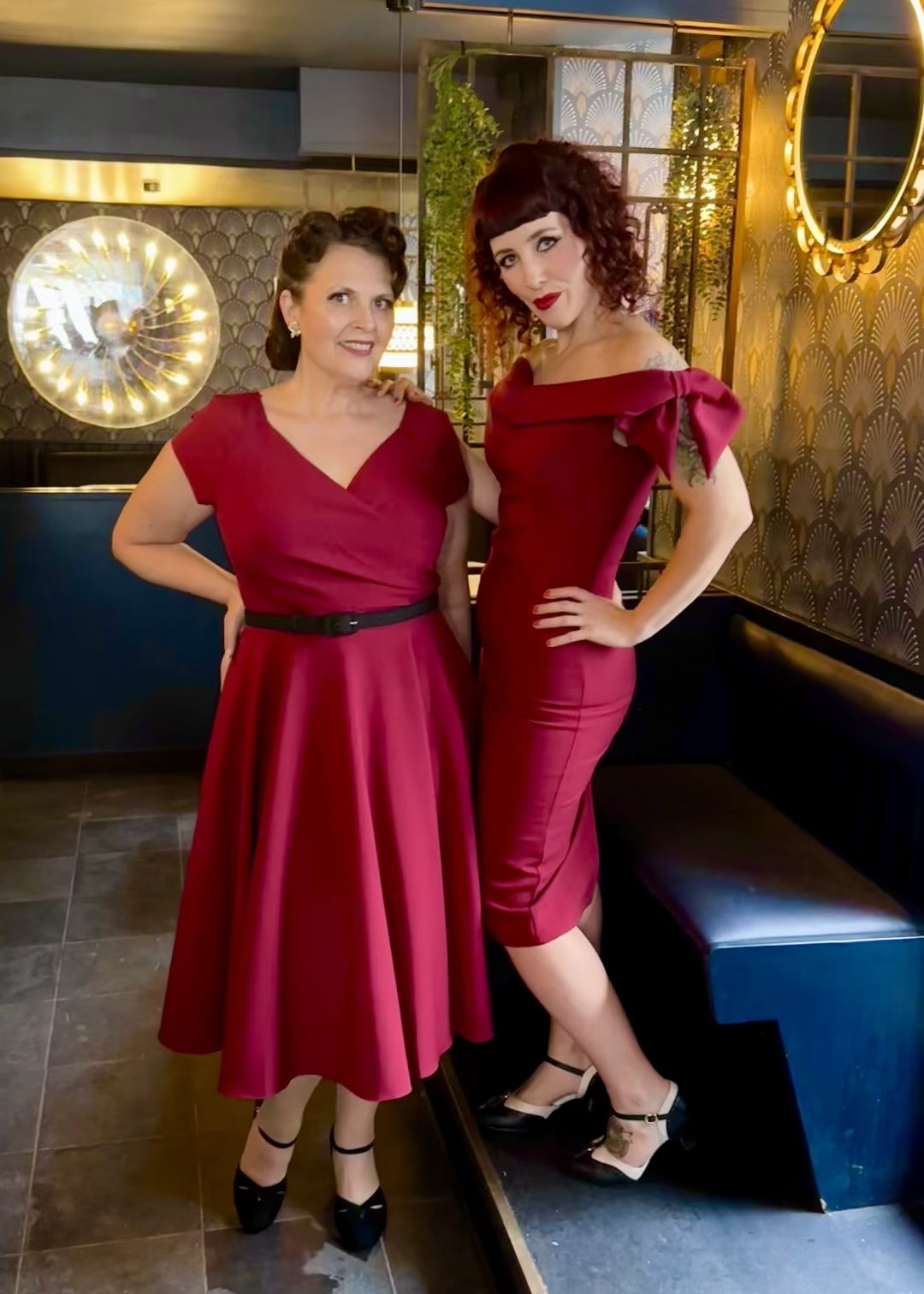 Tilly Off Shoulder Pencil Dress – The Pretty Dress Company