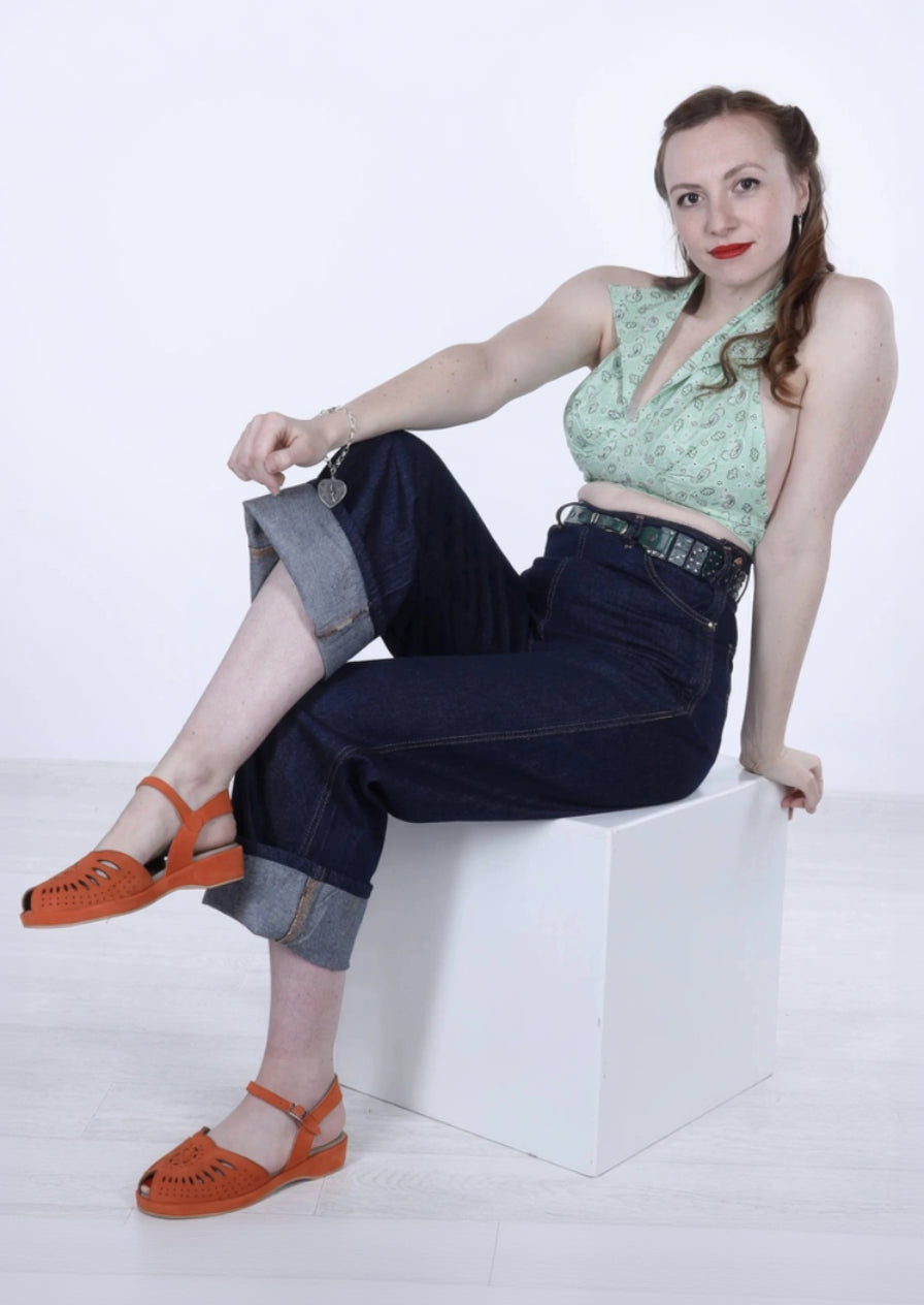 Ranch Girl jeans i indigo blå bukser Freddies Of Pinewood 