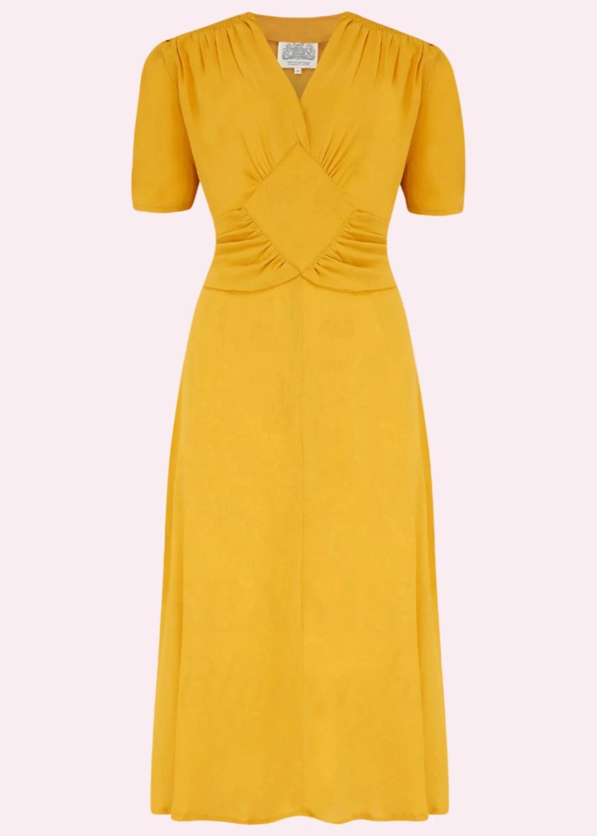 mustard a line dress Mustard Yellow Bridesmaid Dresses | Customizable & Free Shipping