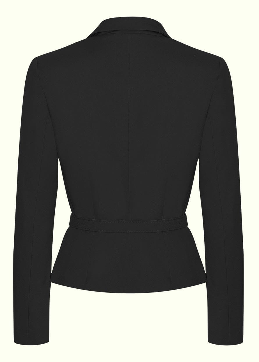 Siri taljeret blazer i sort tøj Daisy Dapper 
