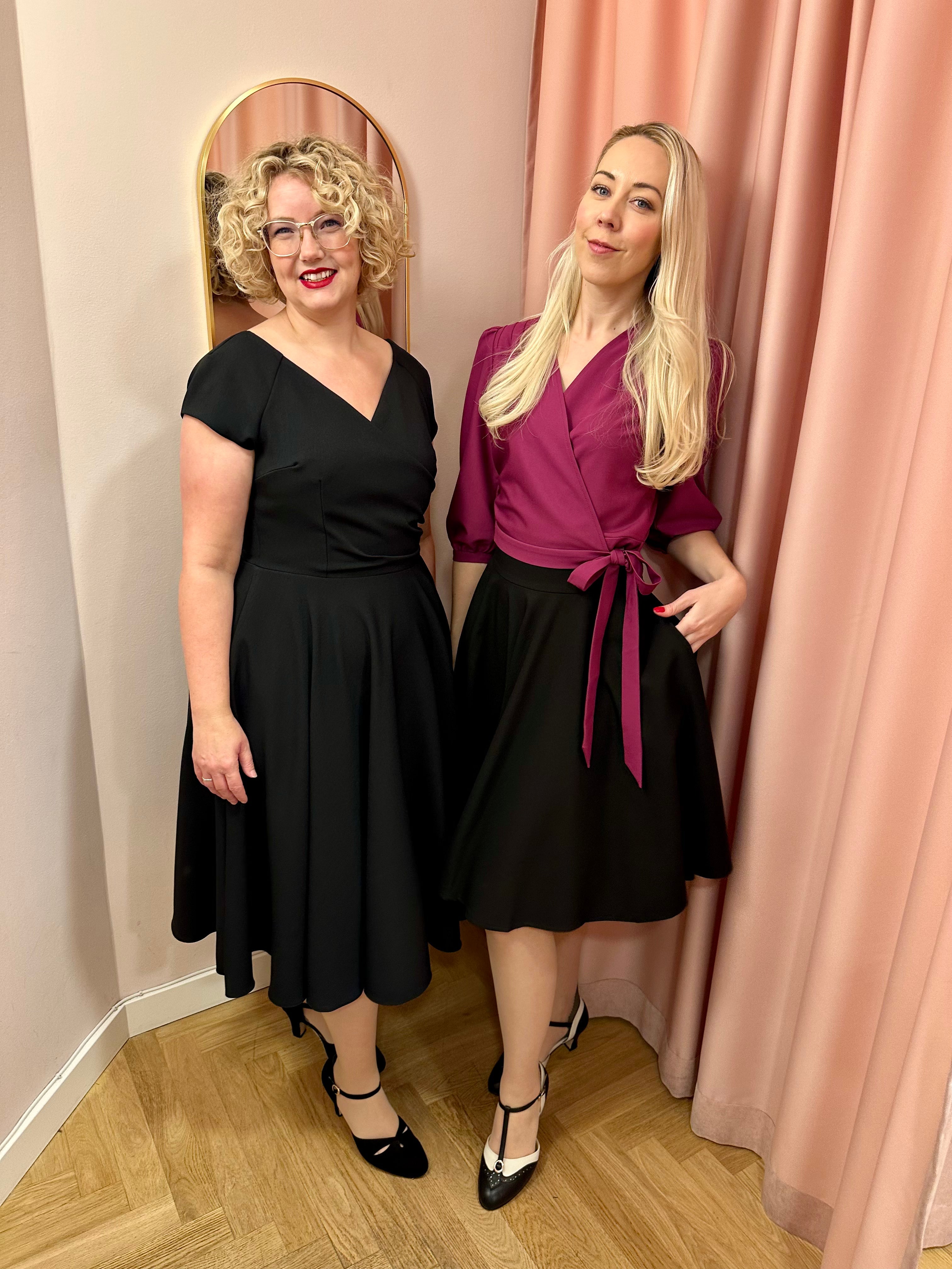 Slåom bluse i fuchsia pink bluse Daisy Dapper 