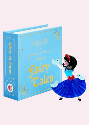 White as Snow Brooch Accessories Erstwilder 