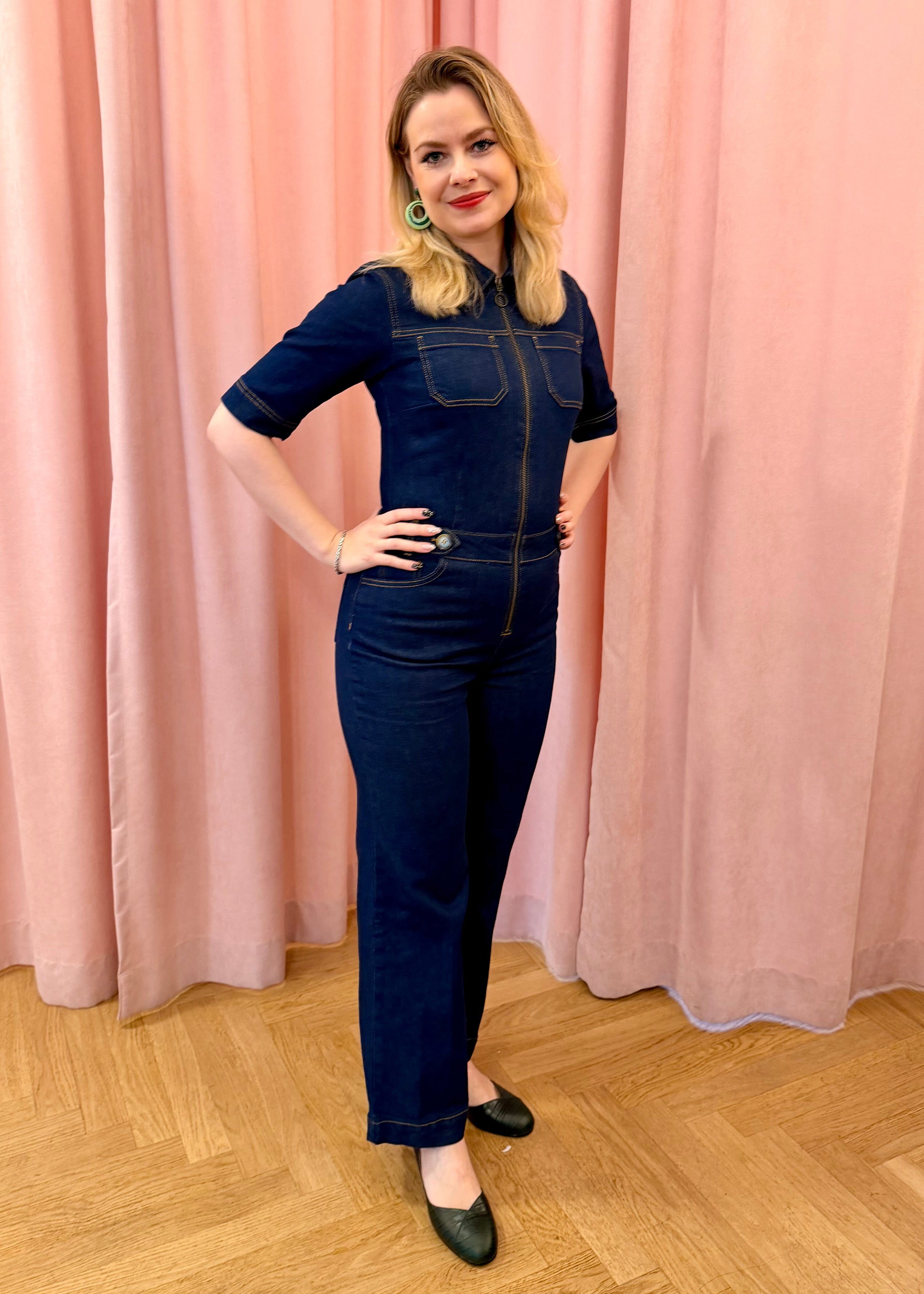 Zip Jumpsuit Denim jeans King Louie 