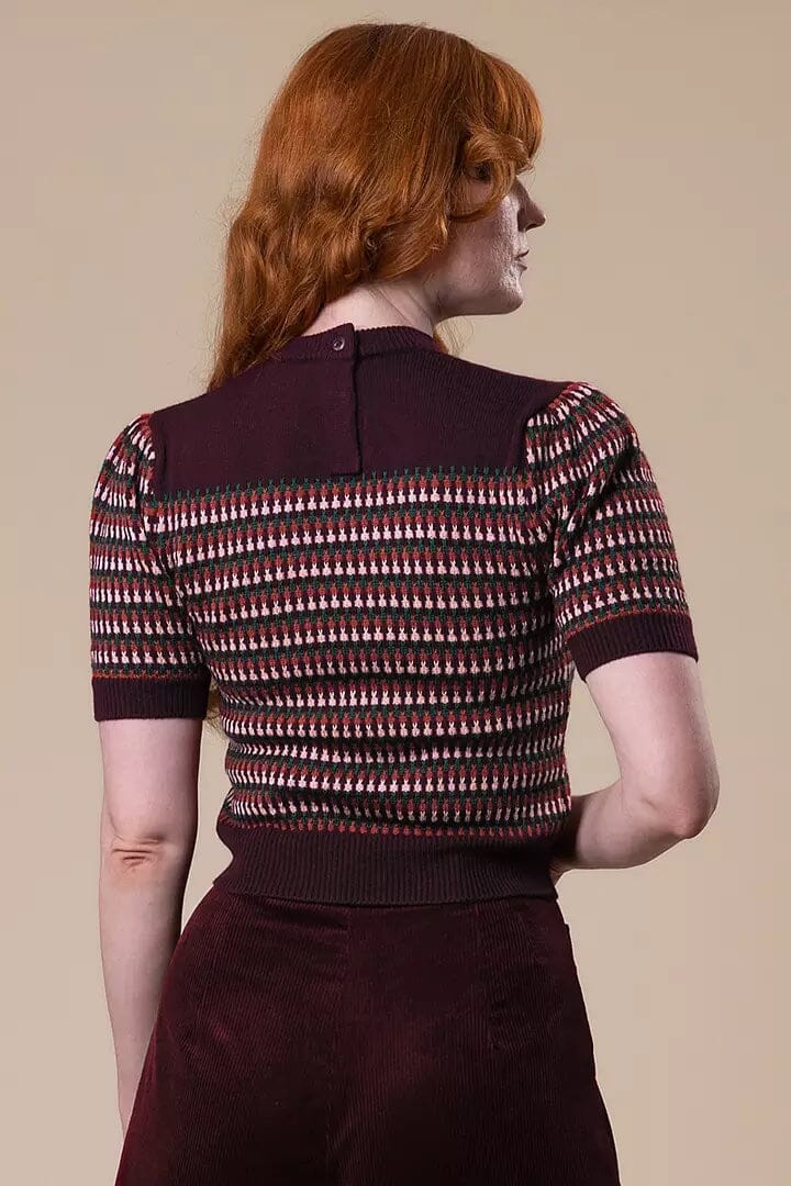 Emmy Design: The Technicolor Dream Tee, Plum Emmy Design 