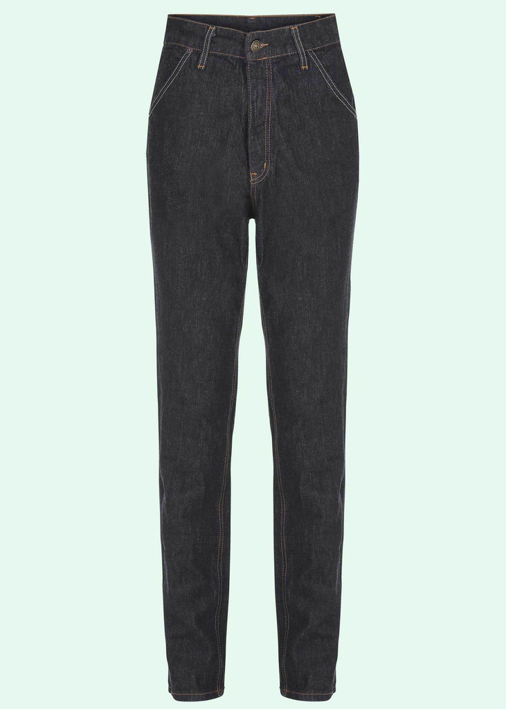 High-waisted trousers jeans - Main Image